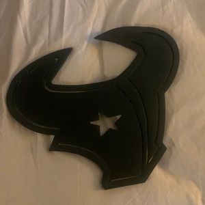 Stainless steel 304 Texans logo